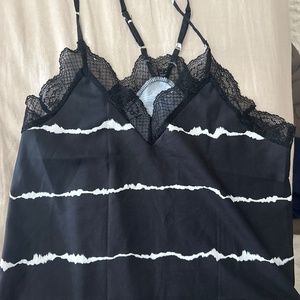 Black and White Tank